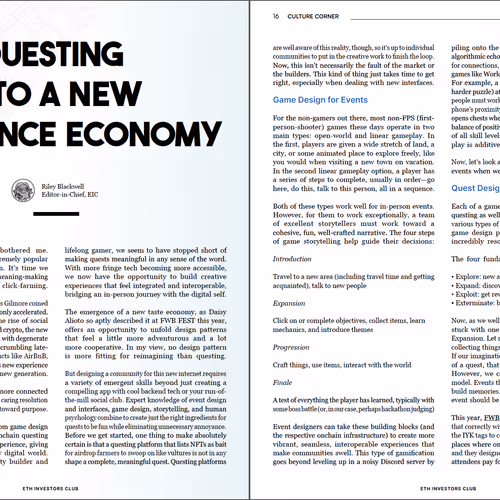 Questing Into a New Experience Economy | Riley Blackwell | EIC03