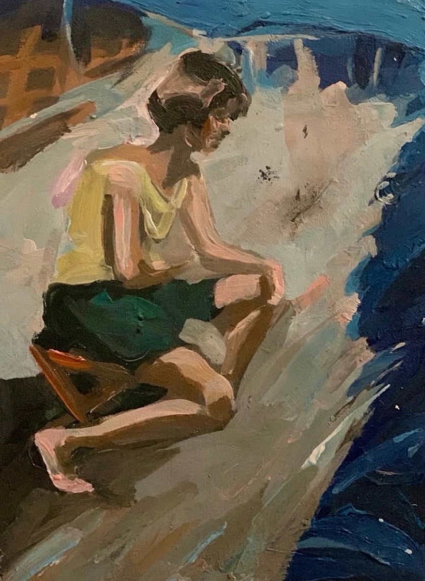 By the sea