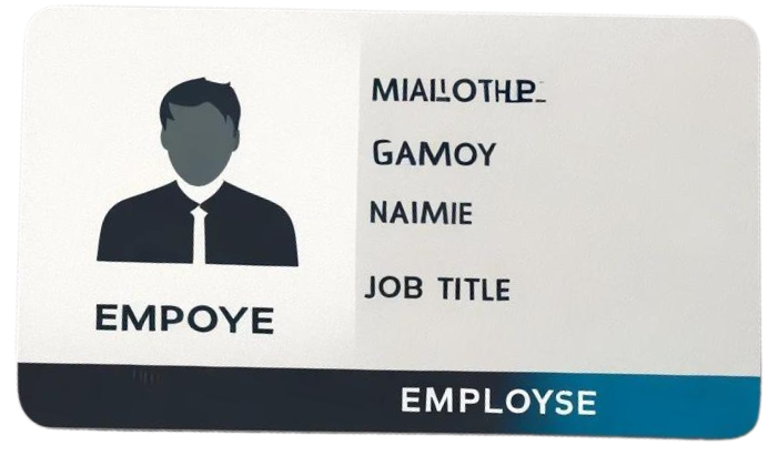 Temporary Employee Badge