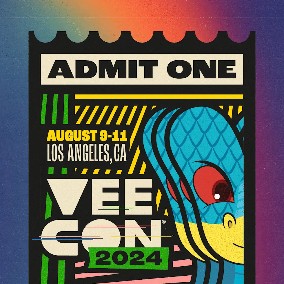 VeeCon 2024 Ticket #2377