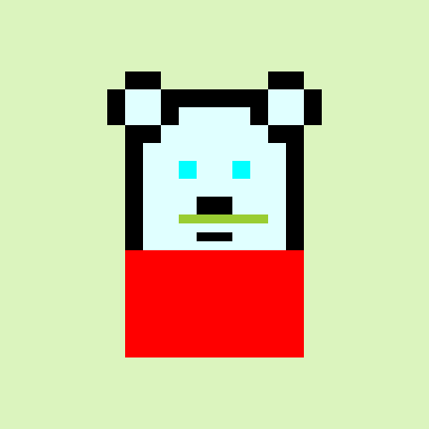 Pixel Bear #57141