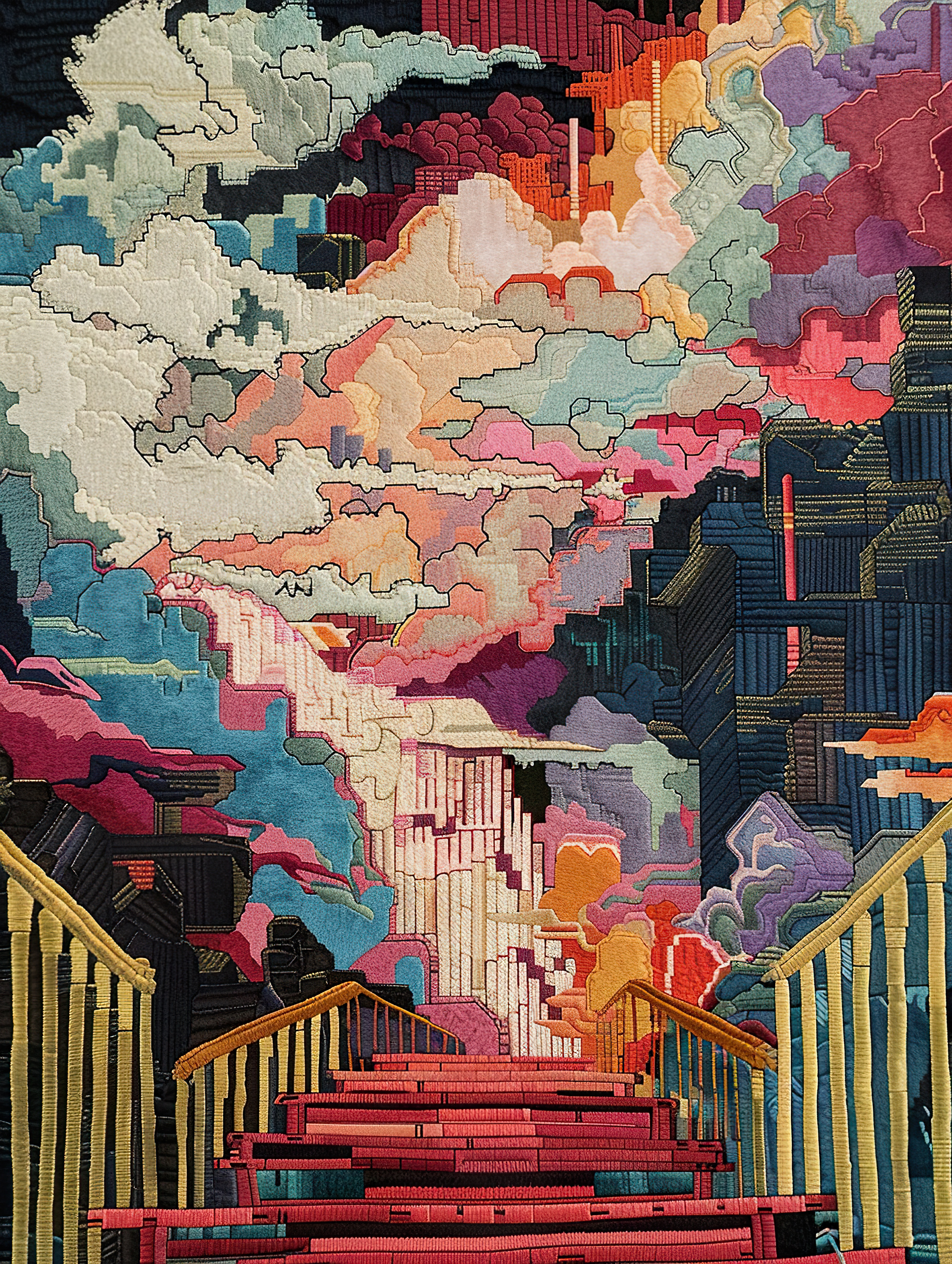 to the sky