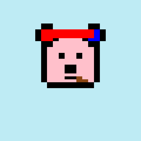 Pixel Bear #79467