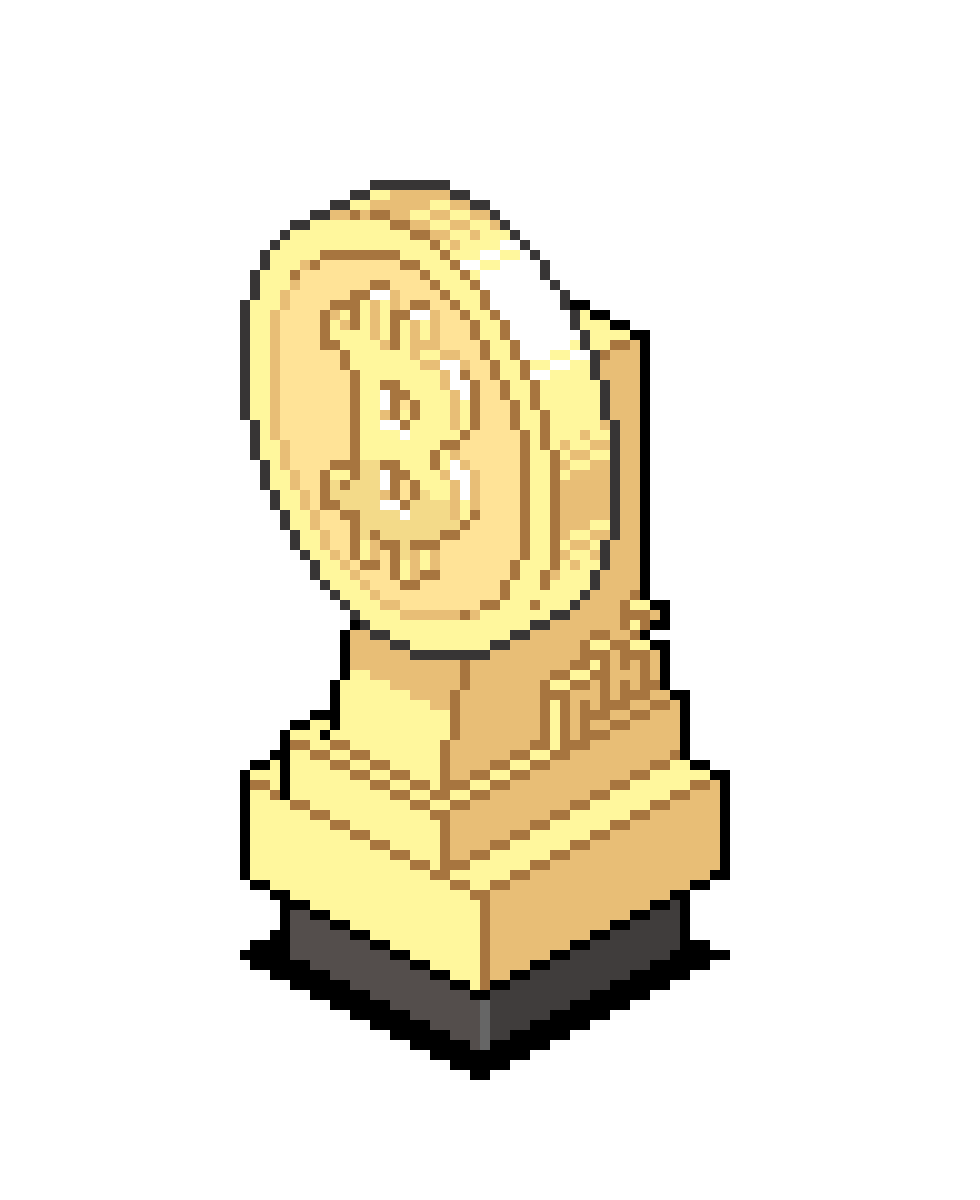 Bitcoin Chess Piece