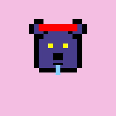 Pixel Bear #57394