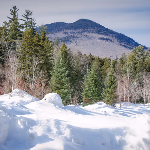 Kancamagus Highway in Winter