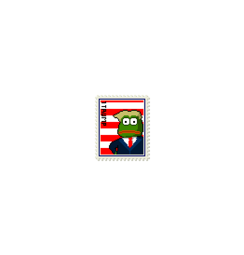 Pixel Stamps - 1 TRUMP
