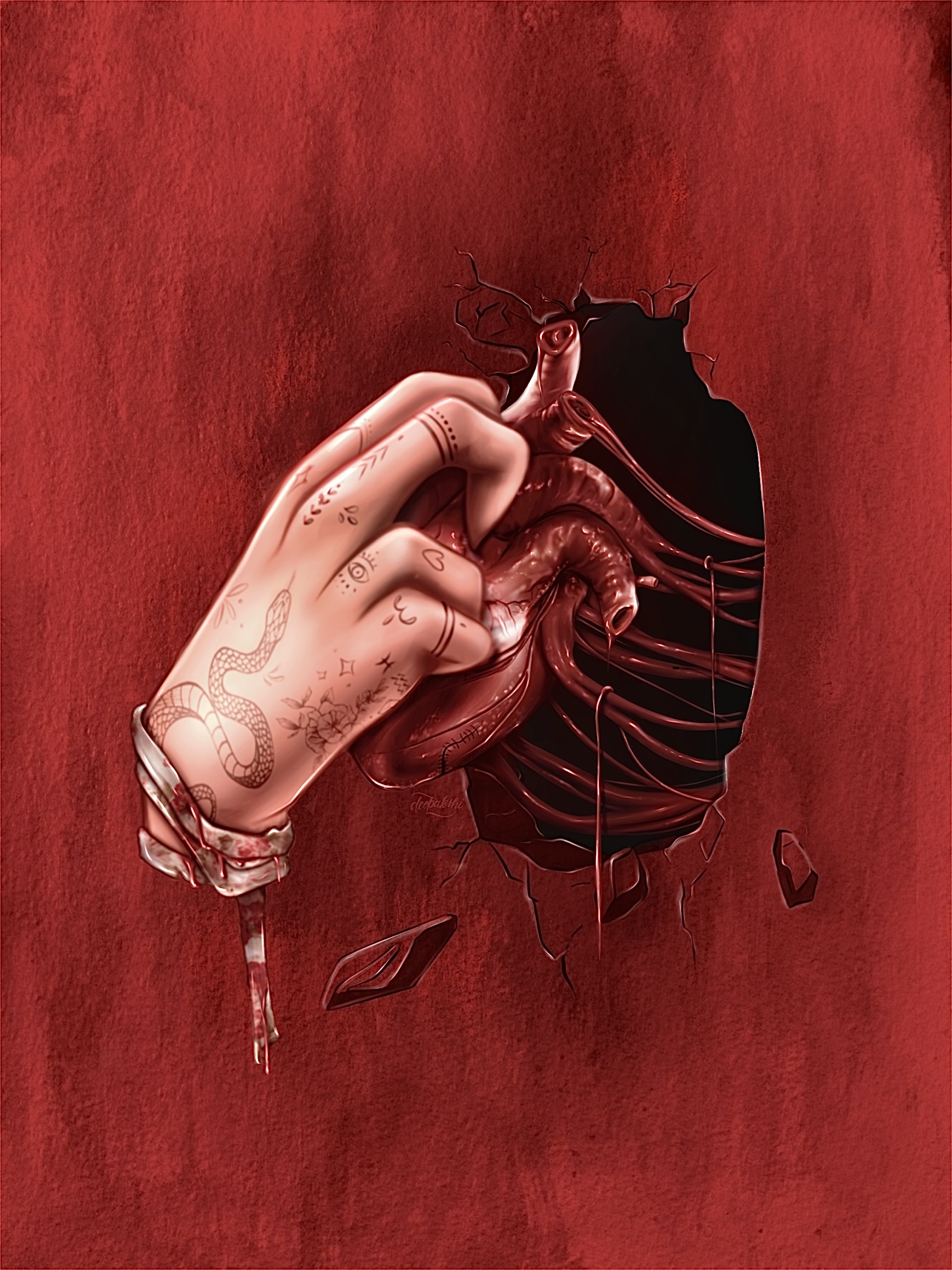 Torn Crimson~