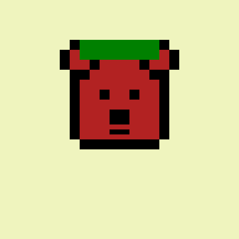 Pixel Bear #18660