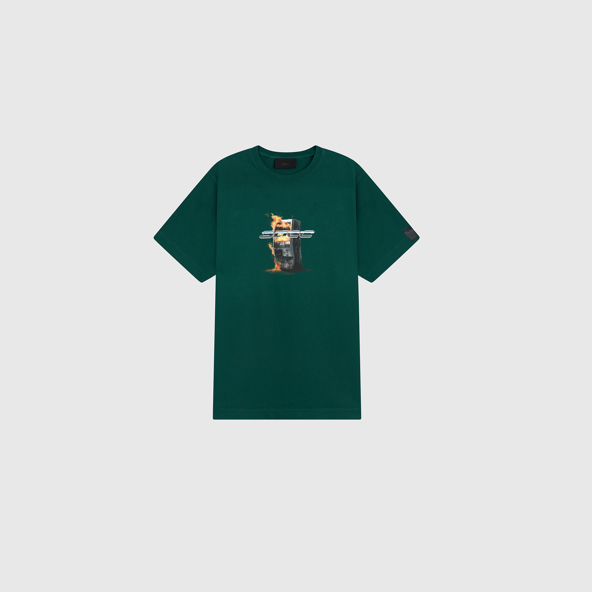 NYC 9DCC F*CK FIAT GRAPHIC HEAVYWEIGHT TEE IN EMERALD #5