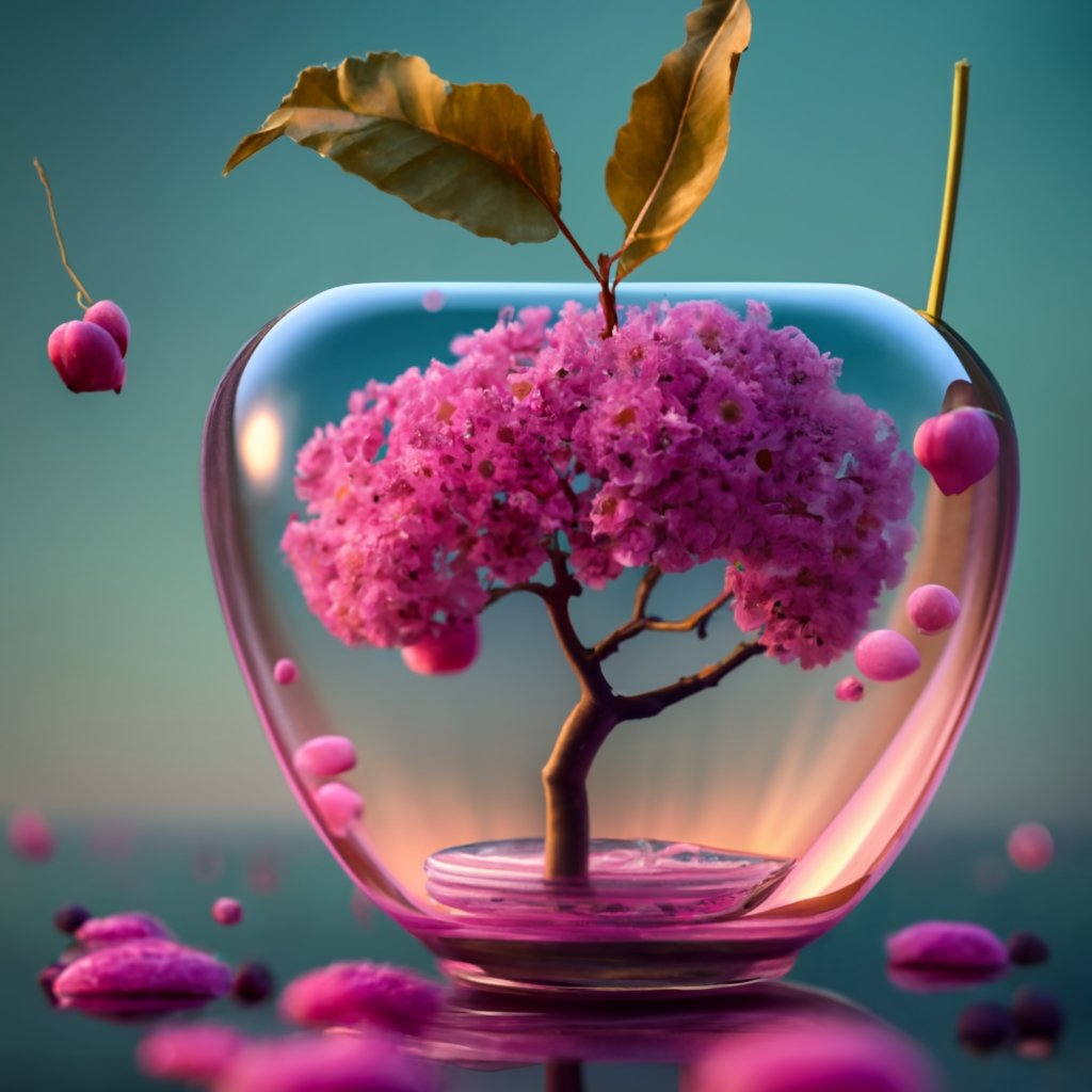 An apple landscape #373