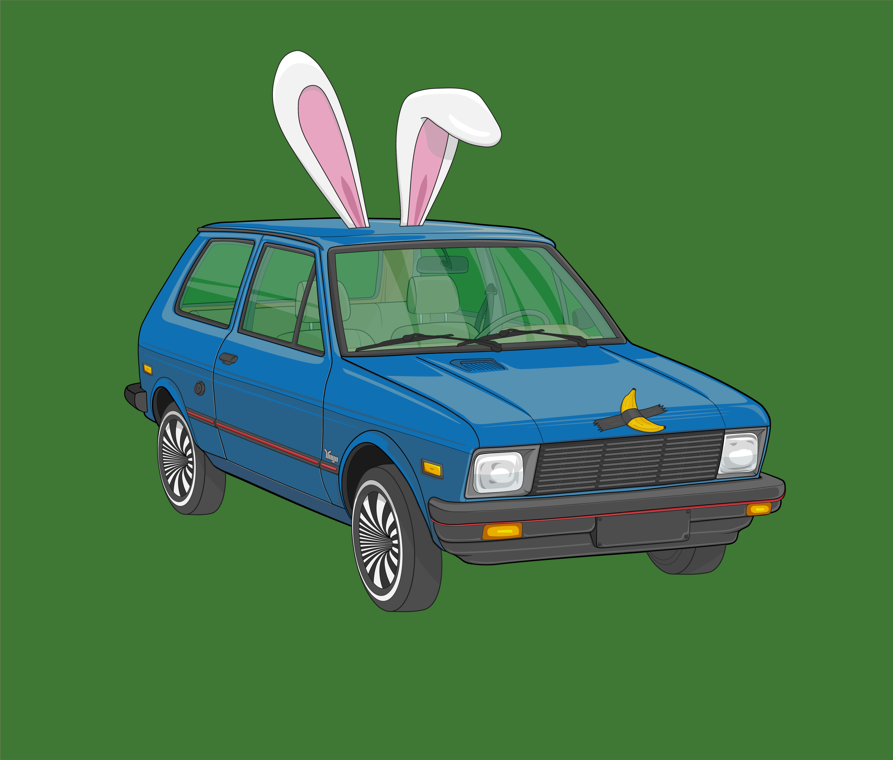 Crazy Yugo #93 (replica)