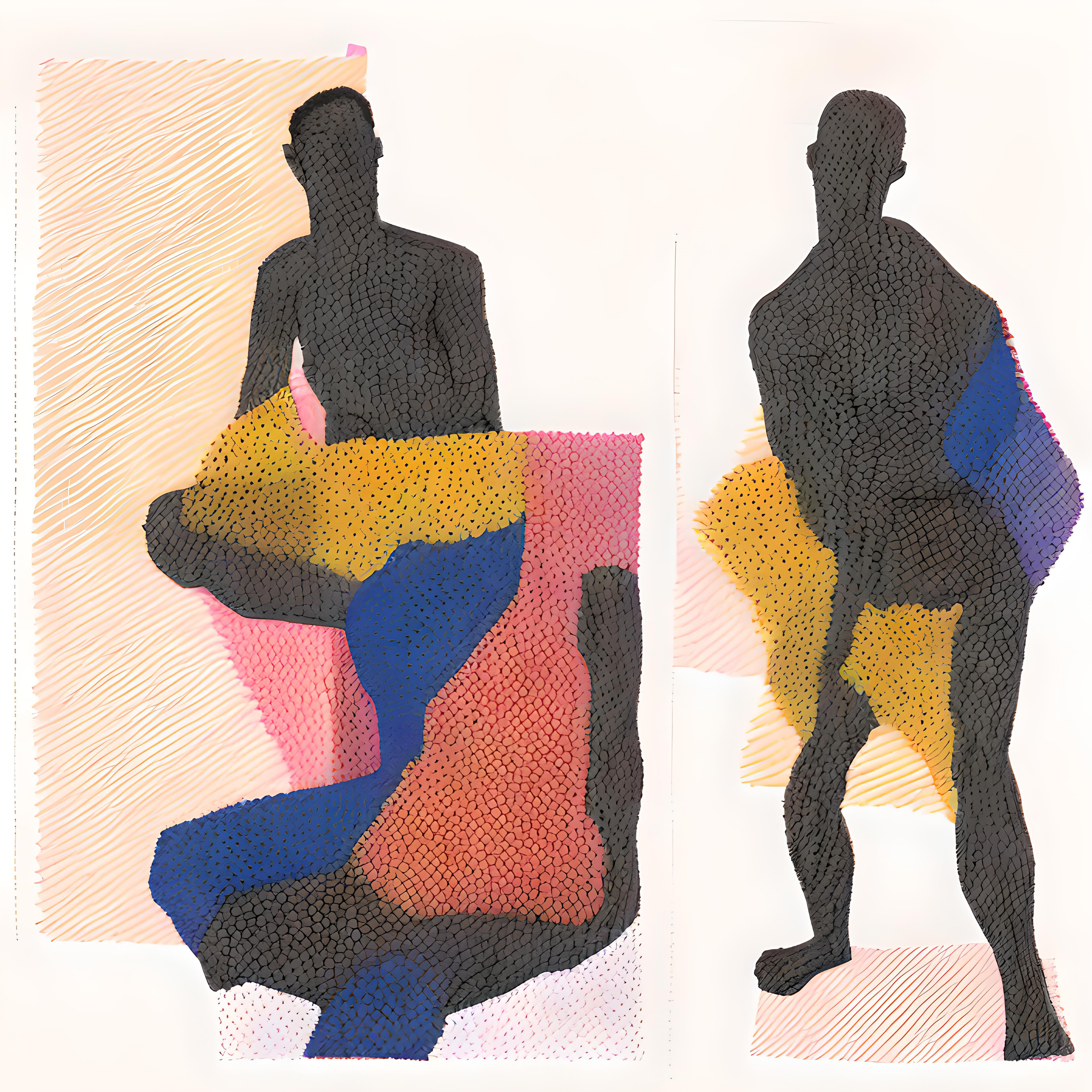 Figurative Mesh Painting 17 01 25