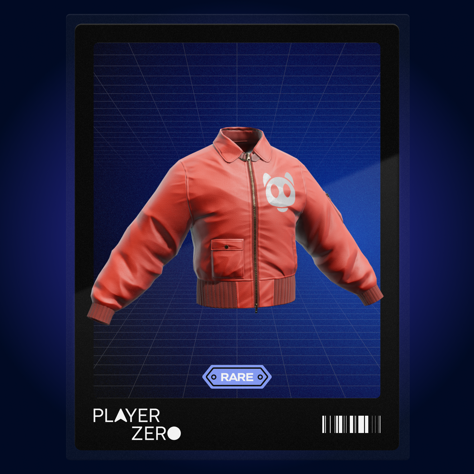 #13310 - Red Bomber Jacket