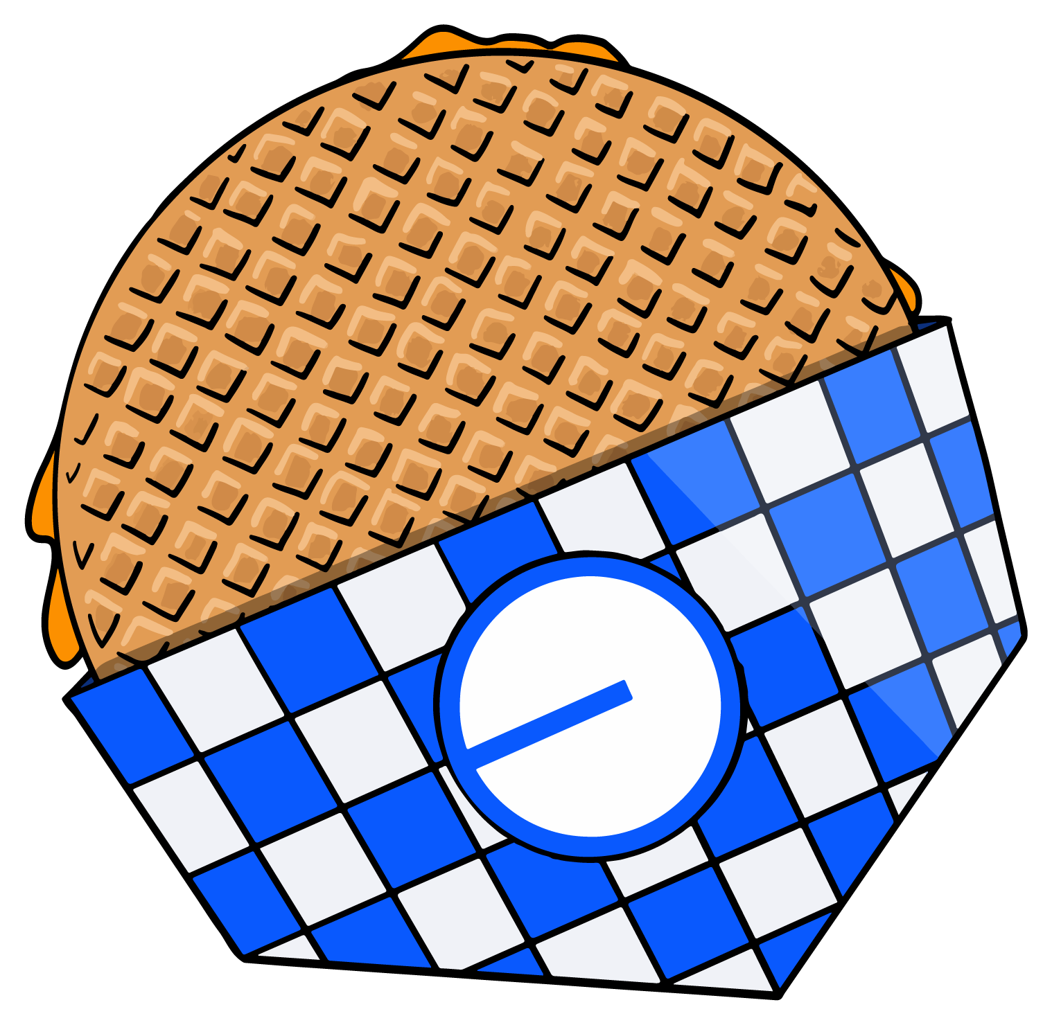 Base Holland 2025 - Stroopwaffle Sticker