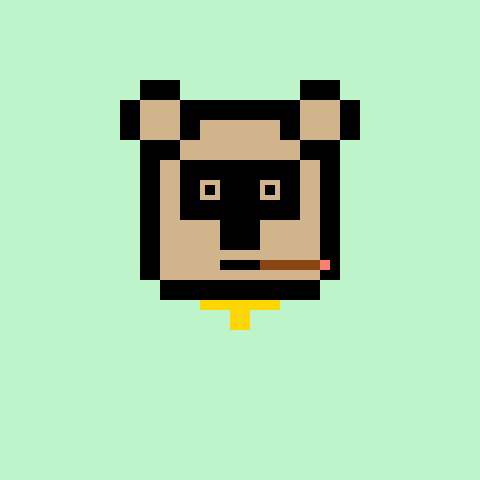 Pixel Bear #19865
