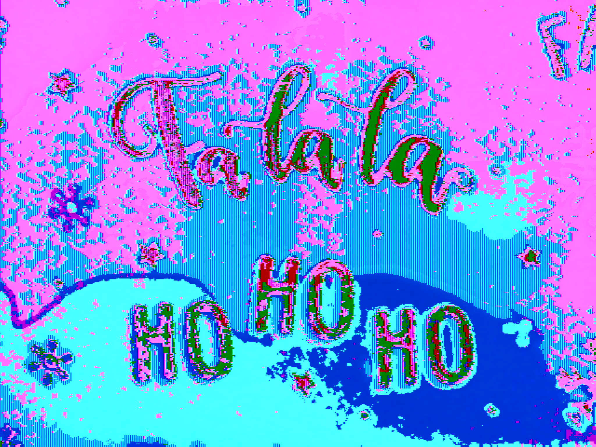 Fa la la HO HO HO