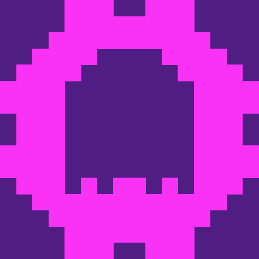 Dark Magenta Ghost