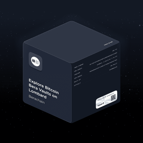 Explore Bitcoin Bera Vaults on Lombard