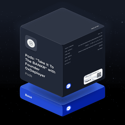 Pods: "Take It To The BANKR" with Founder 0xDeployer