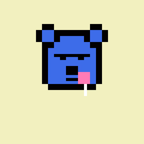 Pixel Bear #45741