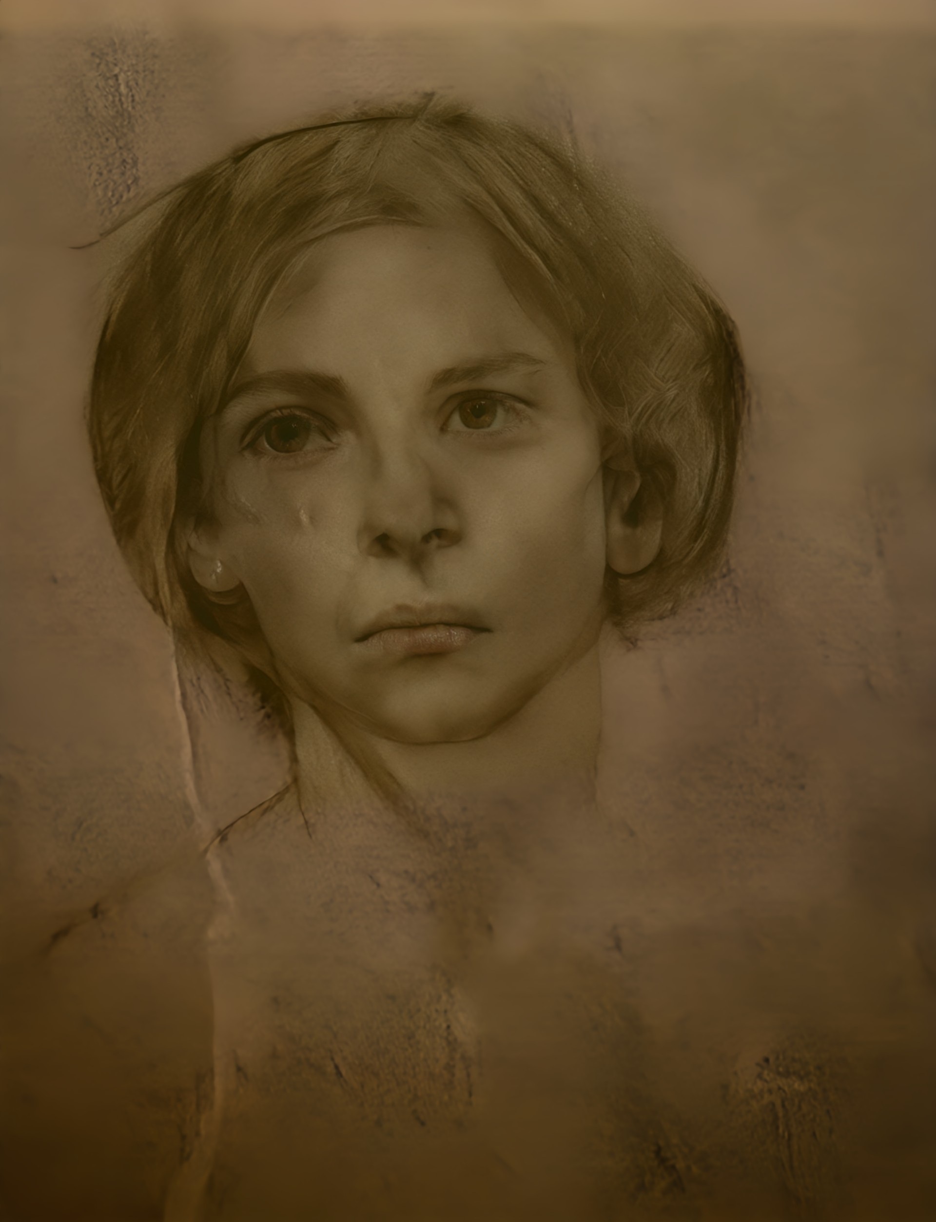 The girl