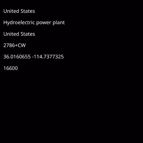 Fan of Hoover Dam