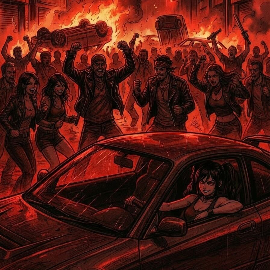 DEATHPIXIES ASYLUM: slam the gas 374