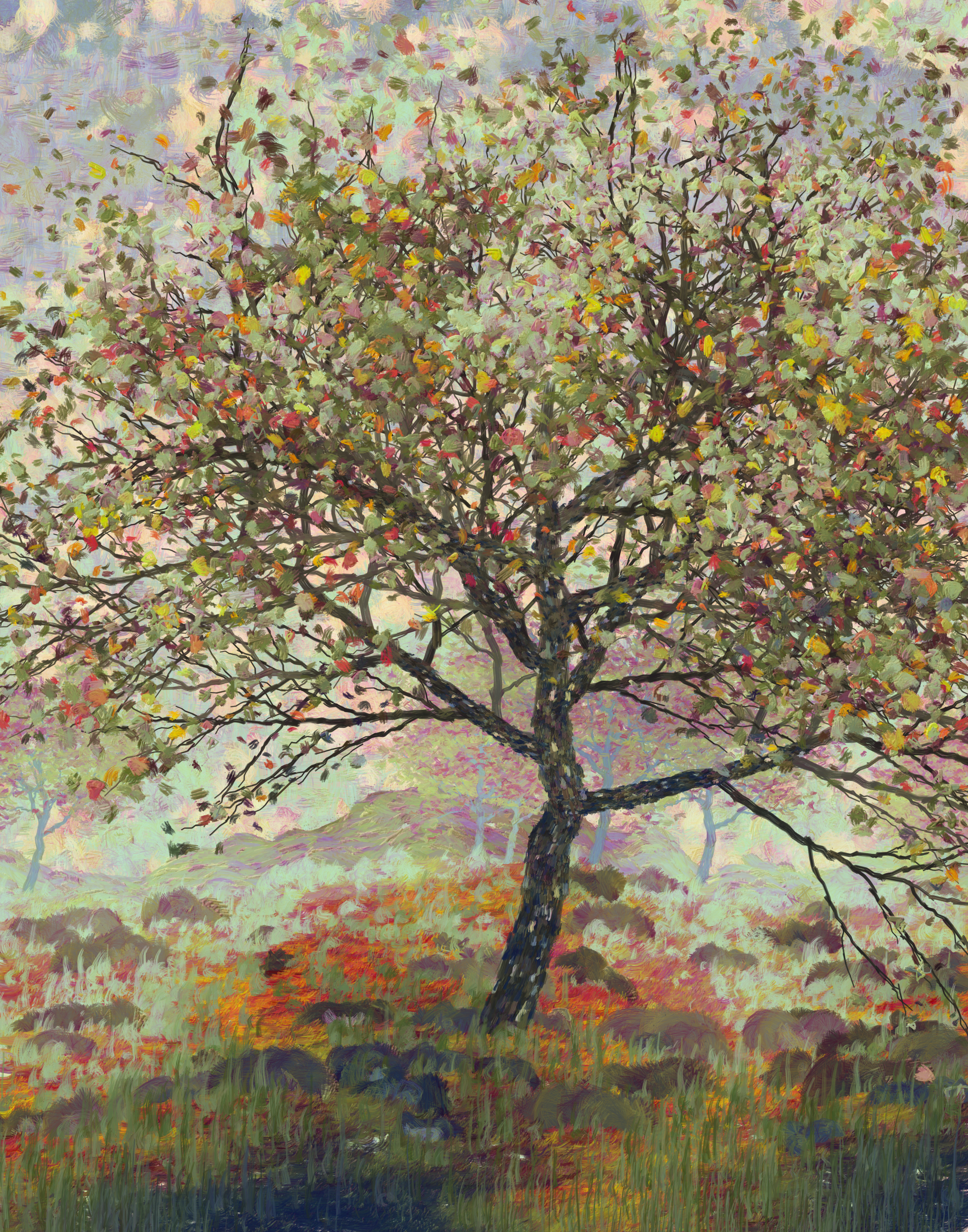 Early Fall on the Hill