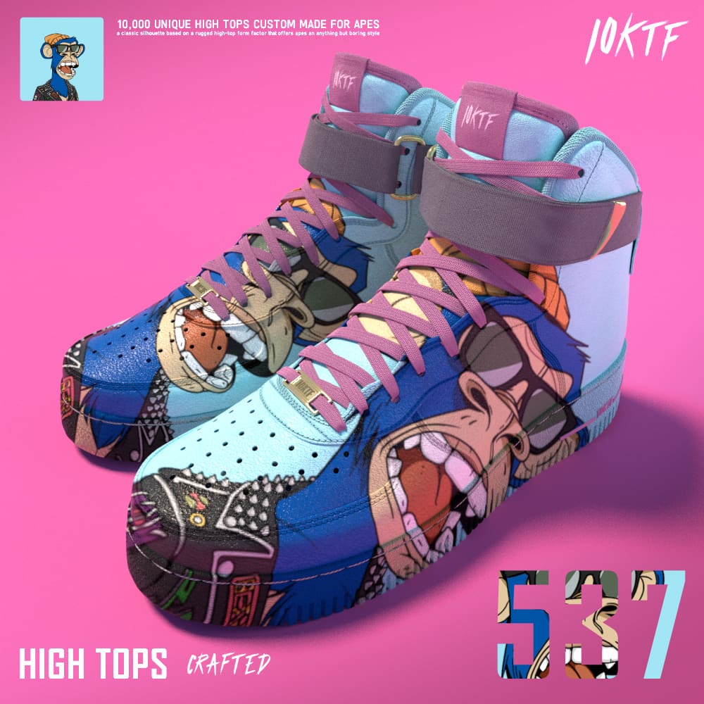 Ape High Tops #537