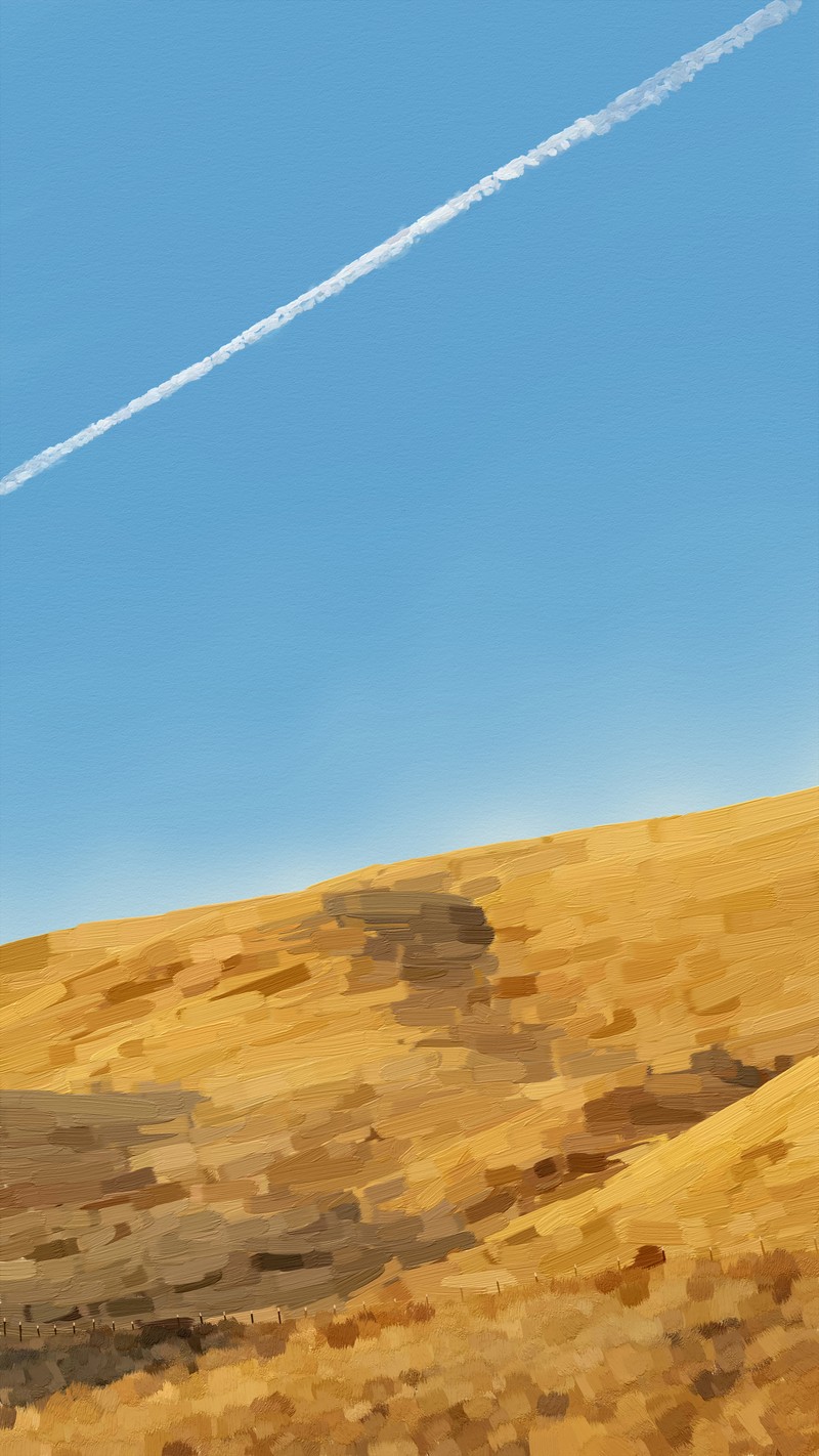 A Solitary Contrail