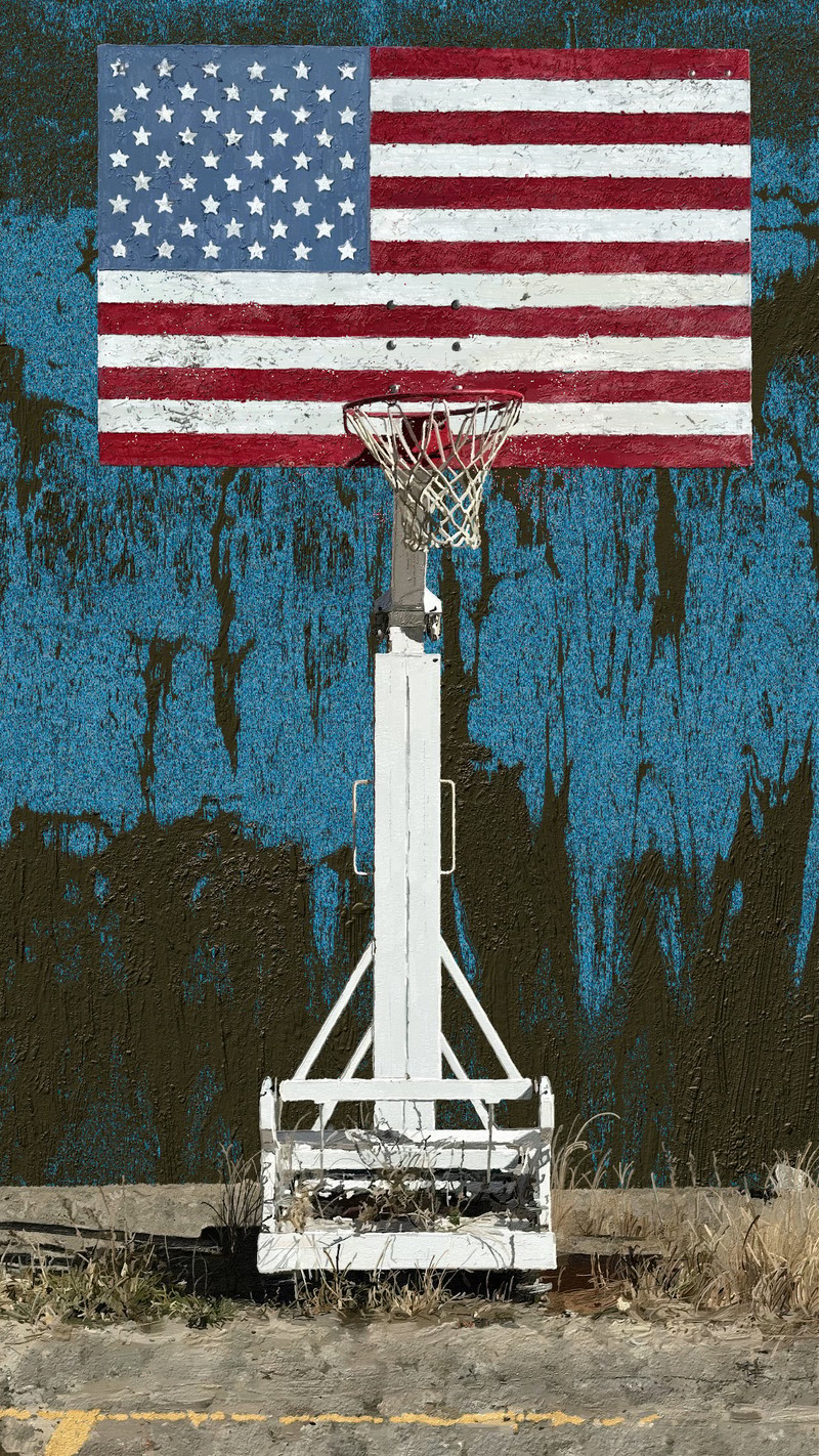 Flag and Hoop, Shiprock