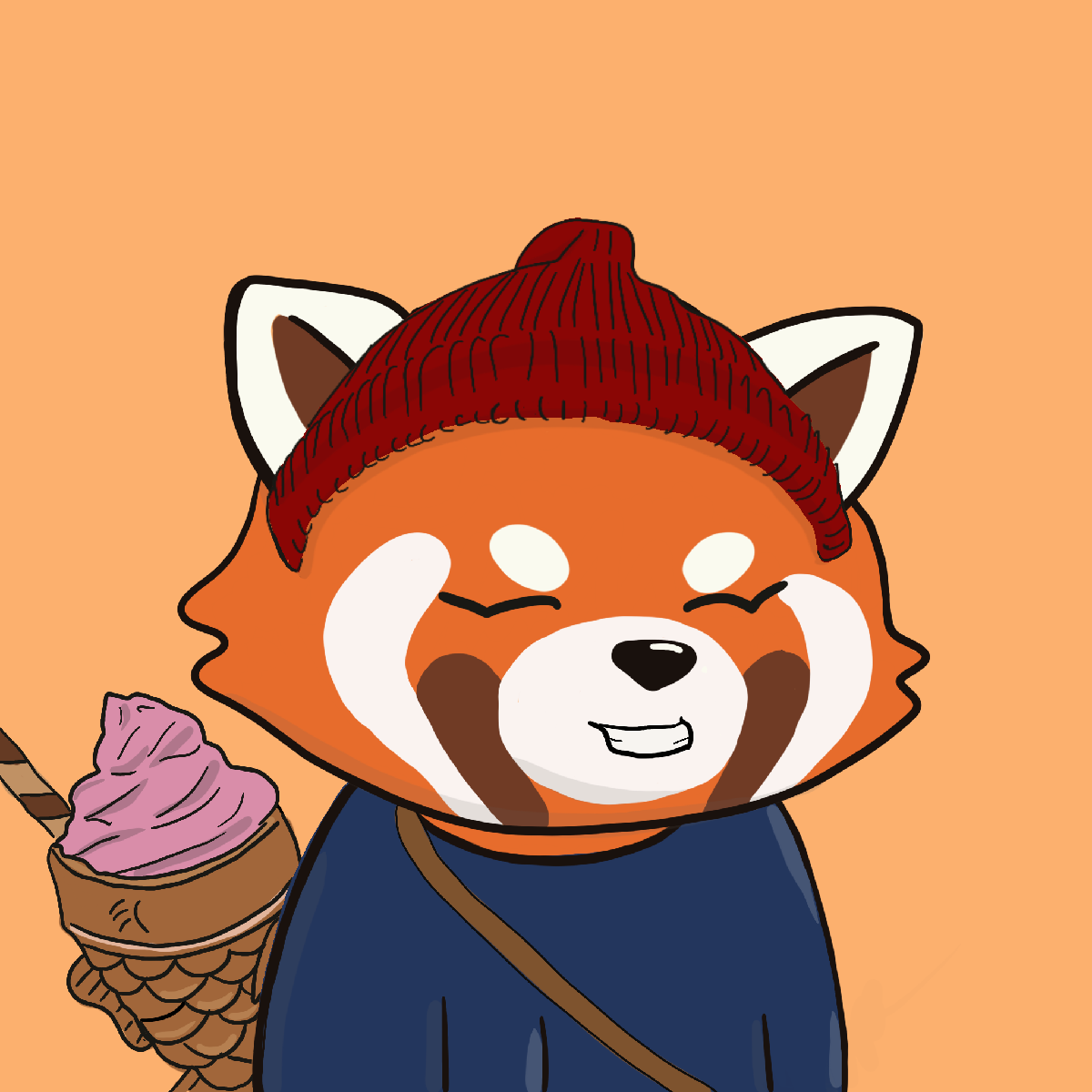 Okay Red Panda #6757