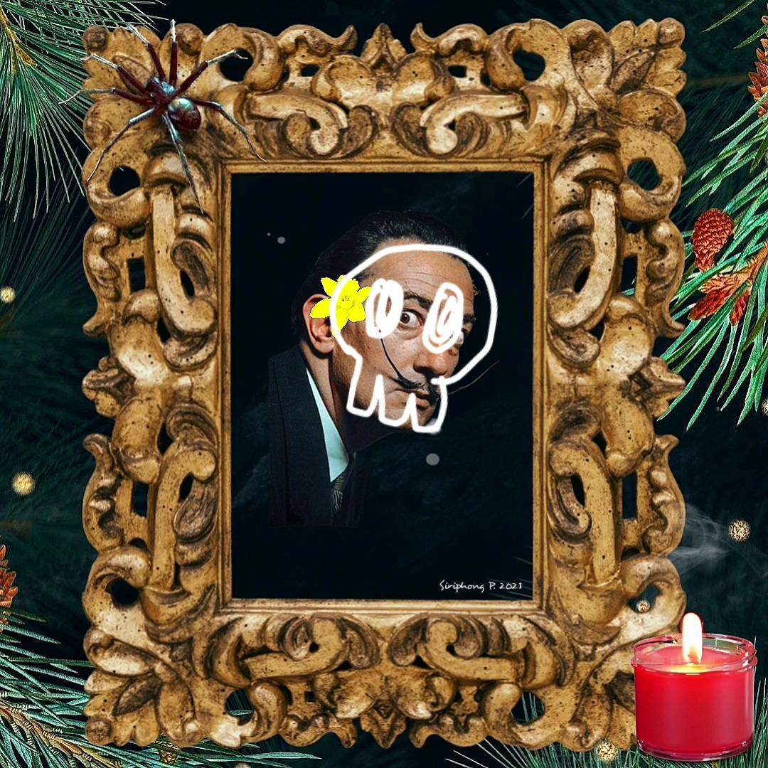 SALVADOR DALI' [In The Picture Frame]
