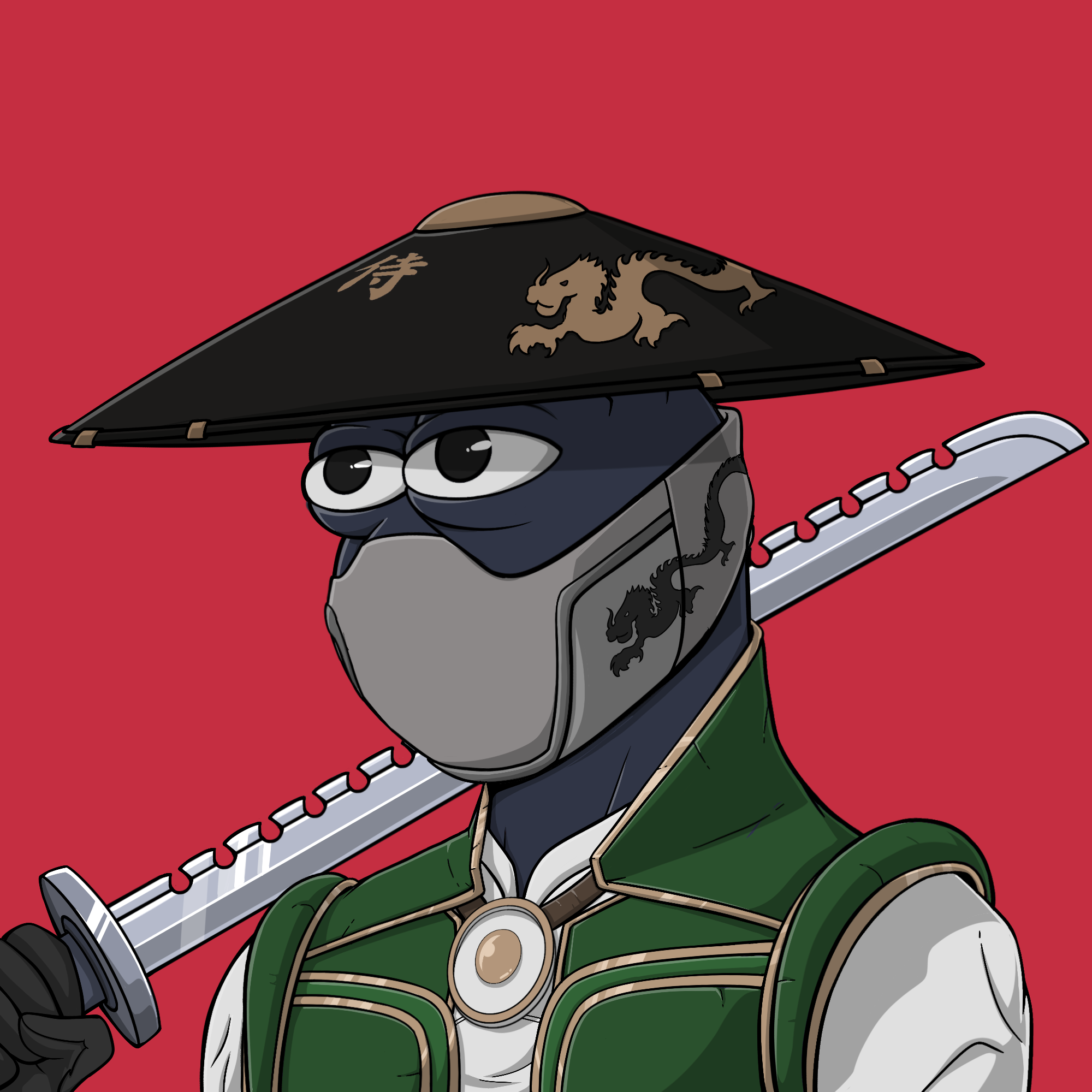 Pepe Samurai #2232