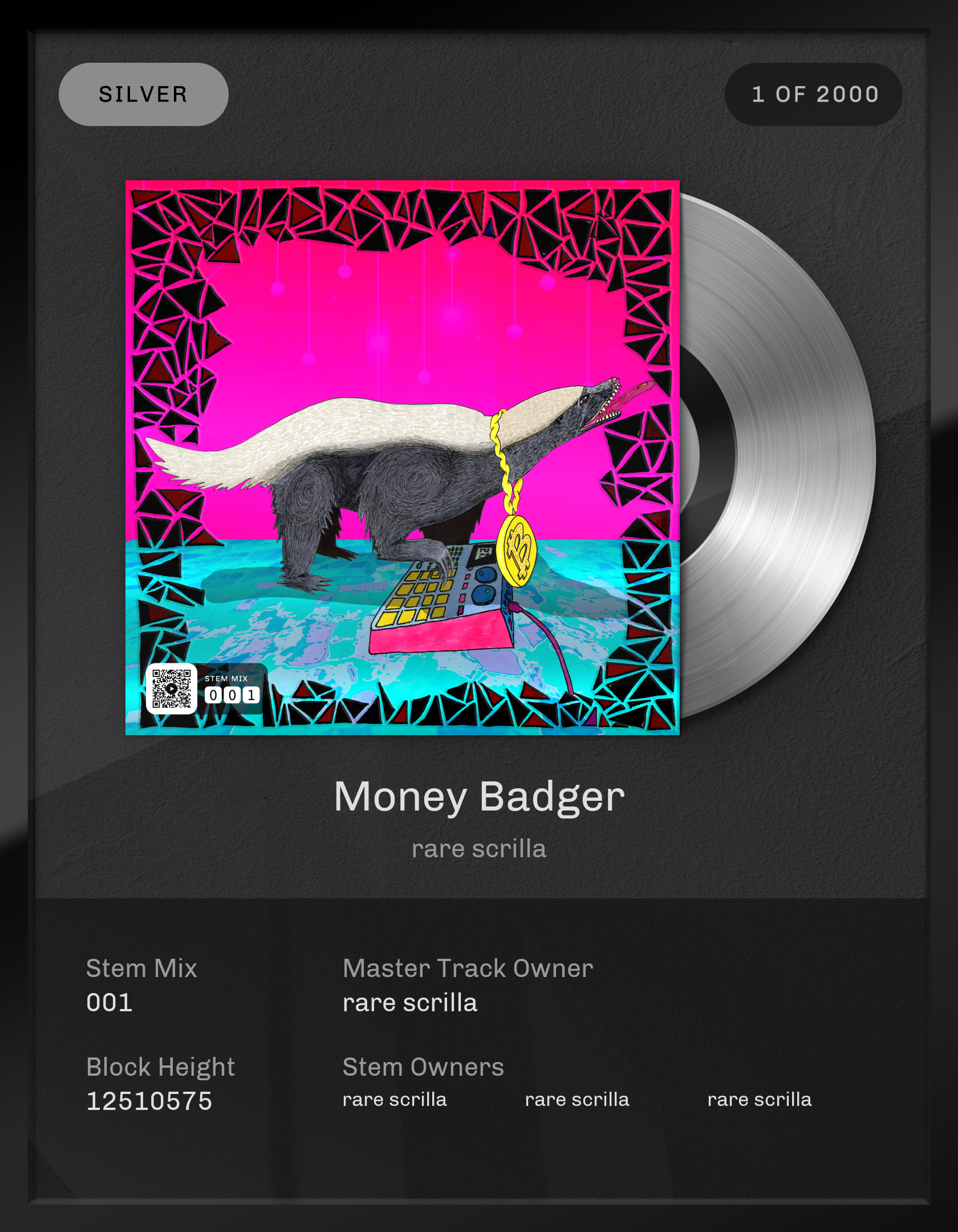 Money ₿adger Silver Edition (Mix: 001)