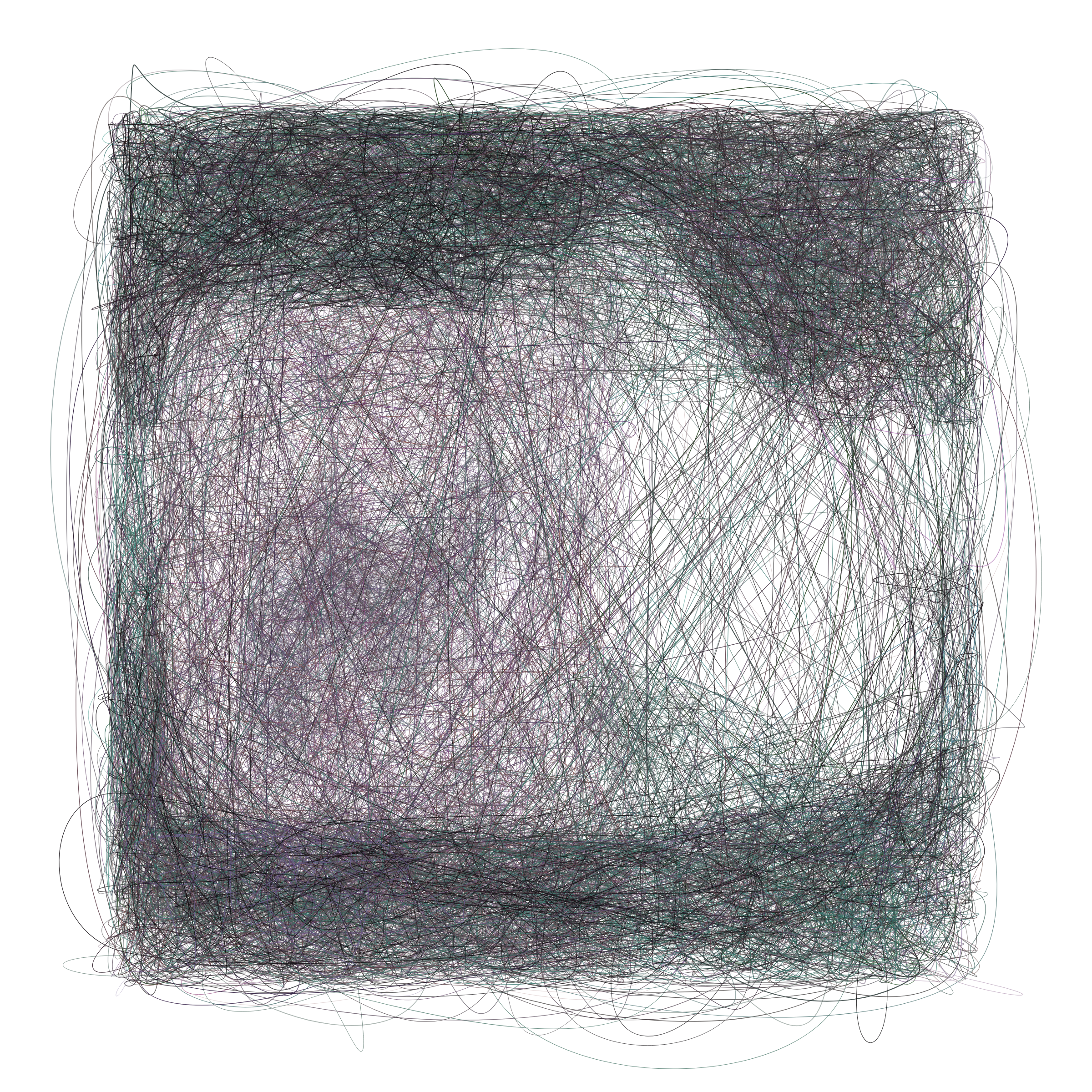 Scribbled Boundaries #12