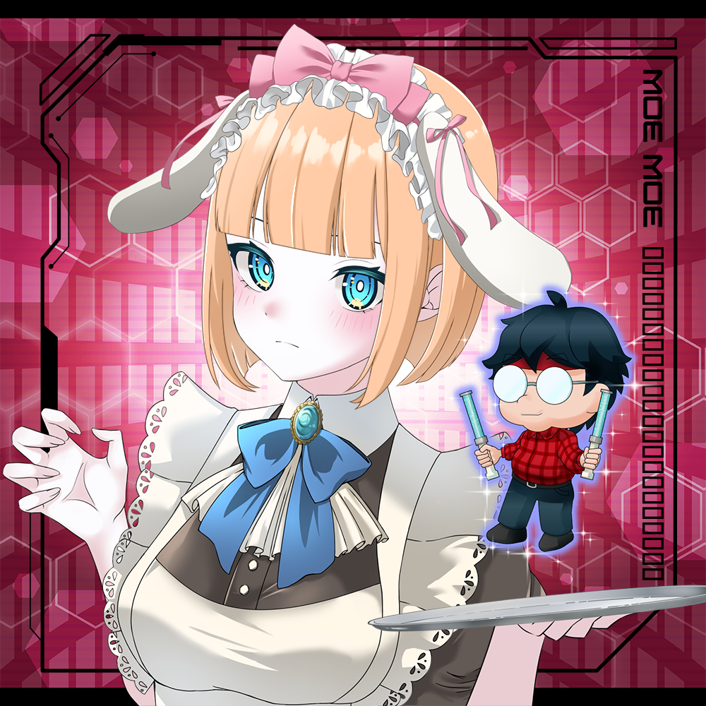 NFT OCS Genesis #3570 MAID-SAN