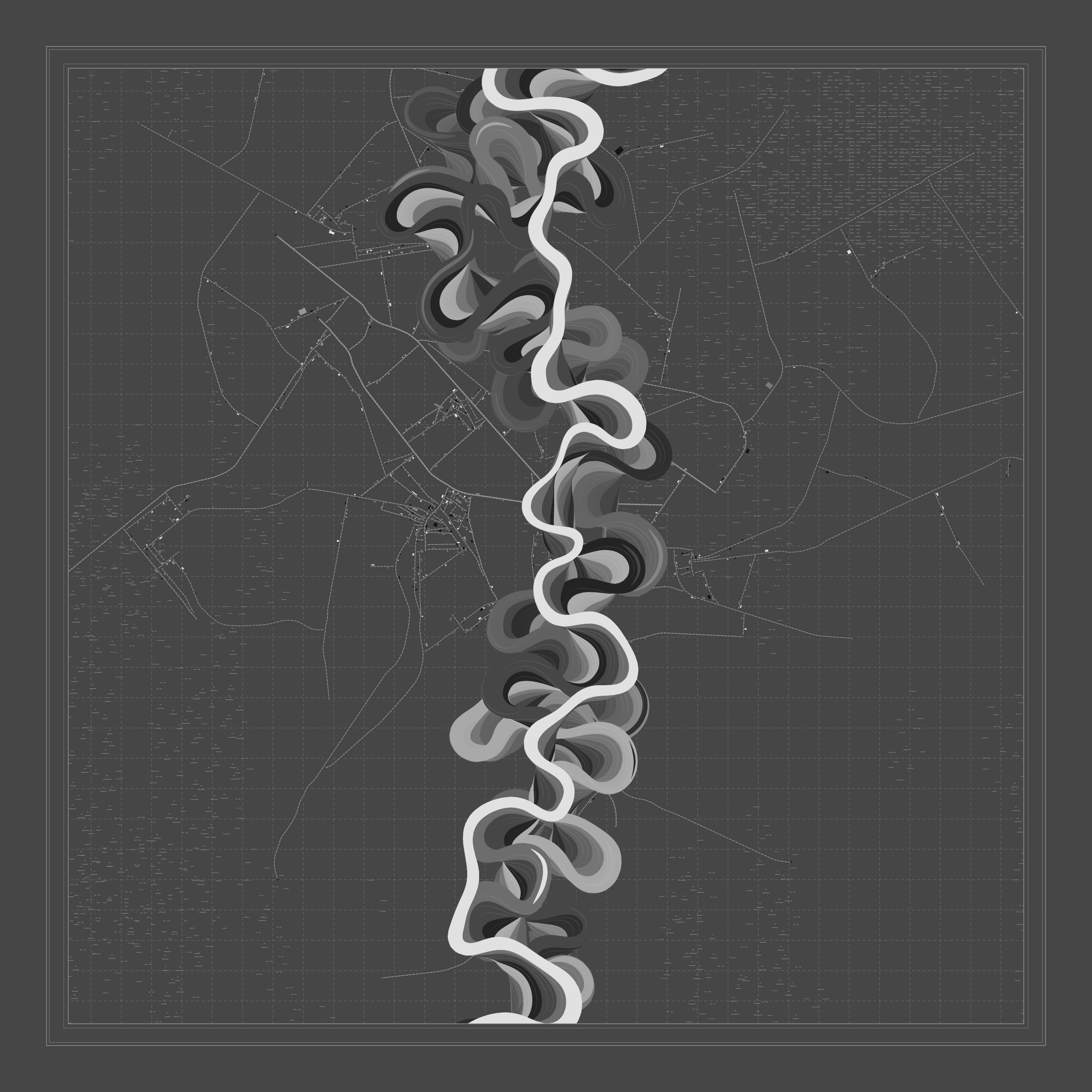 Ancient Courses of Fictional Rivers #539