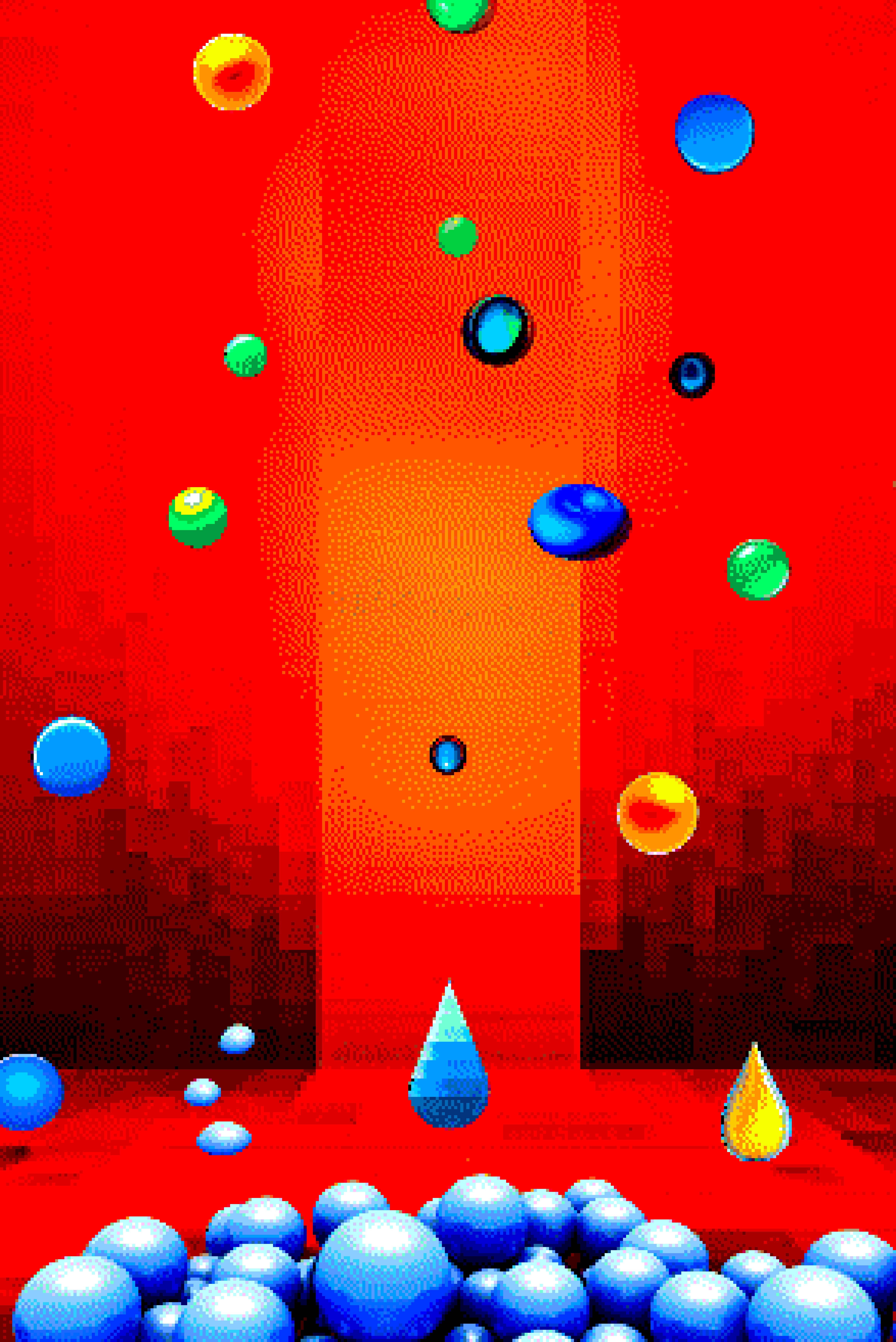 A 2D Tetris in a 3D World