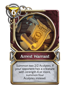 Arrest Warrant ID #16908722