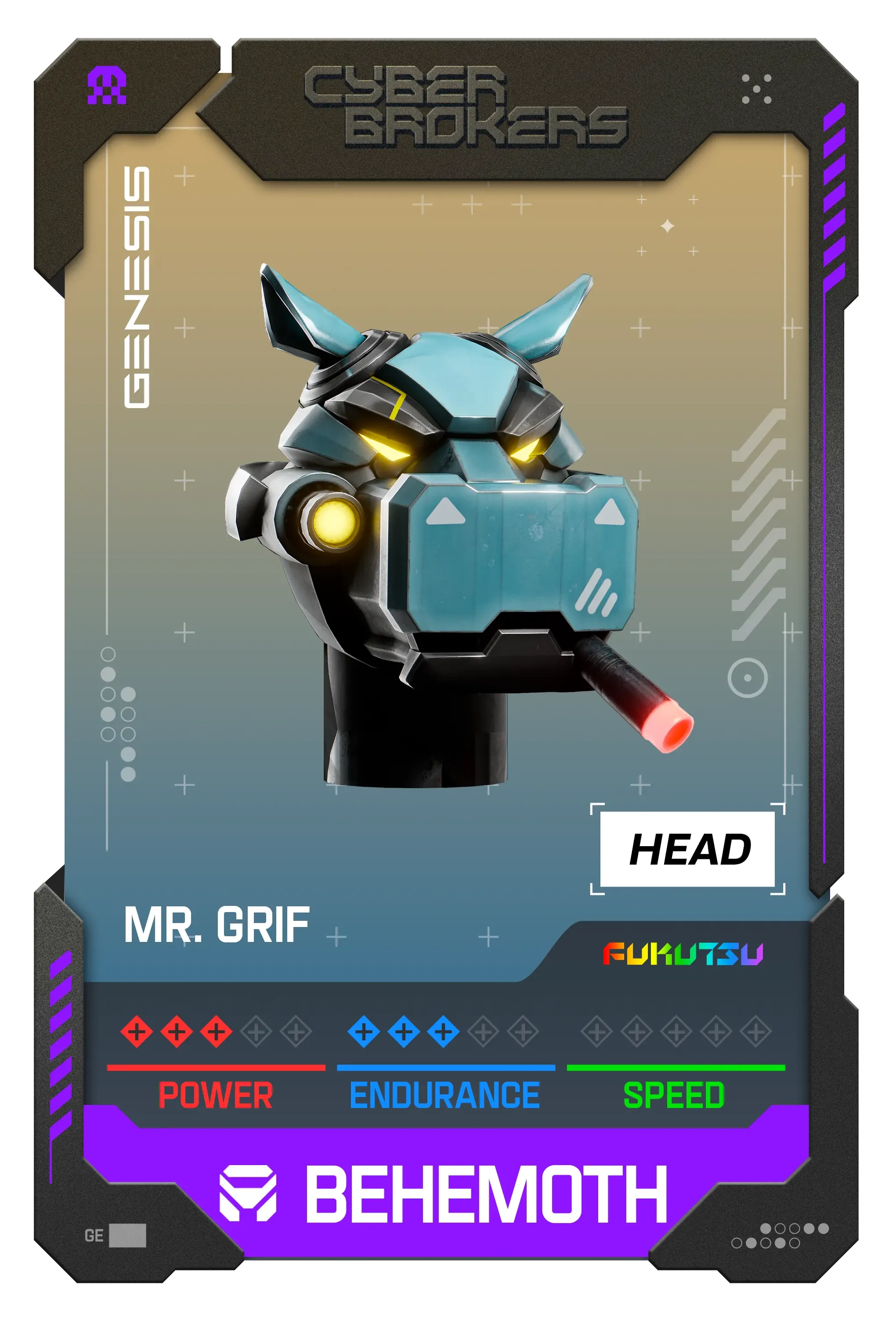 Mr. Grif Behemoth Head 