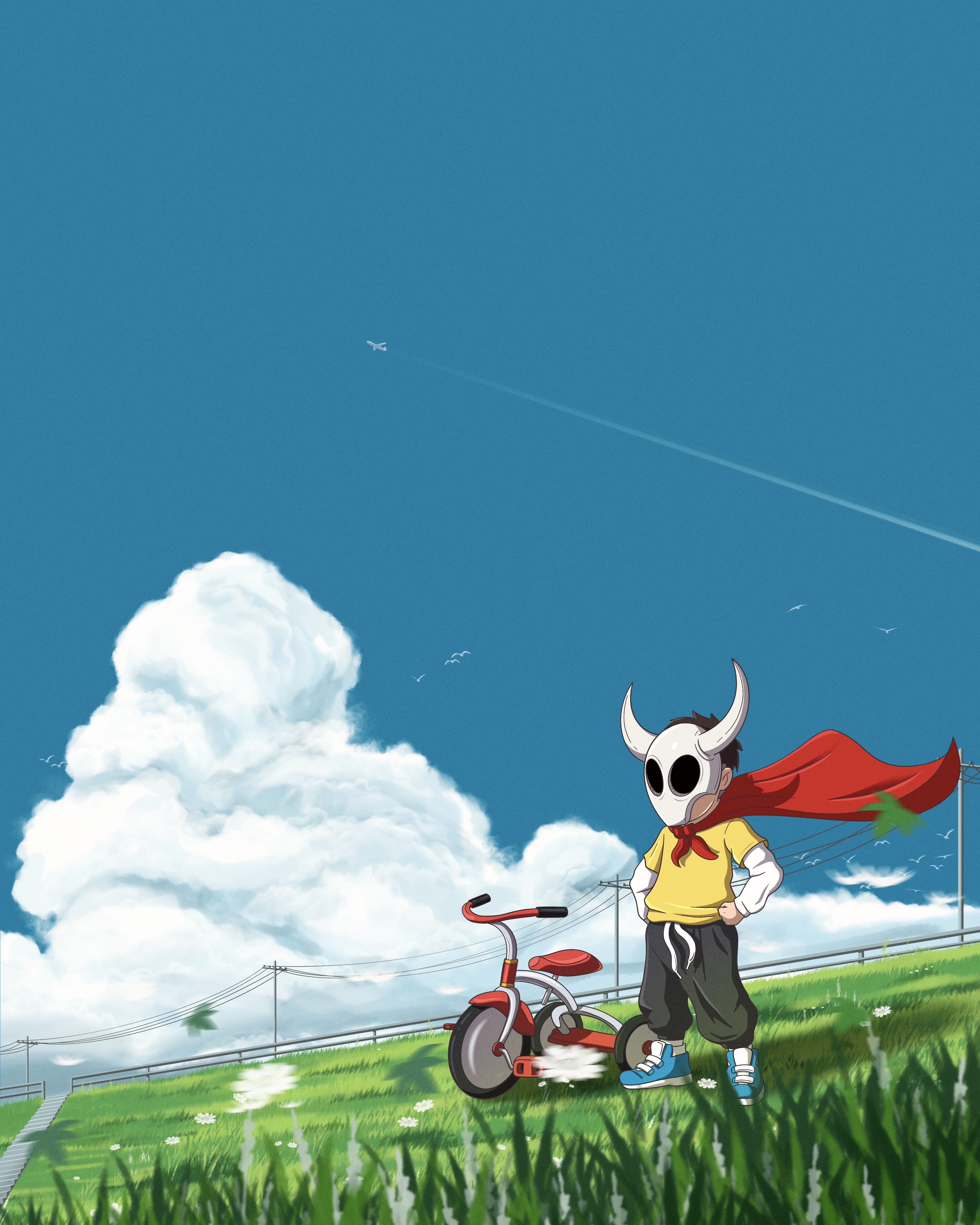 The Boy with the Red Cape