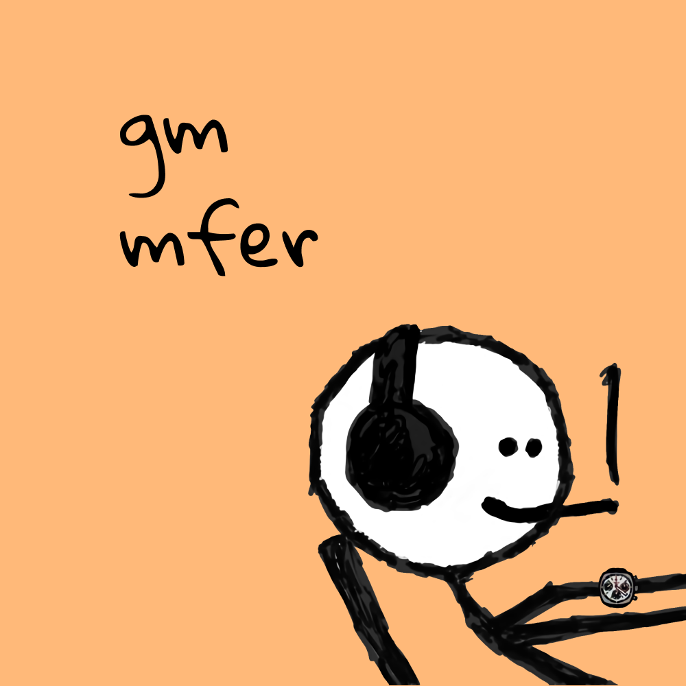 Greeting Mfers