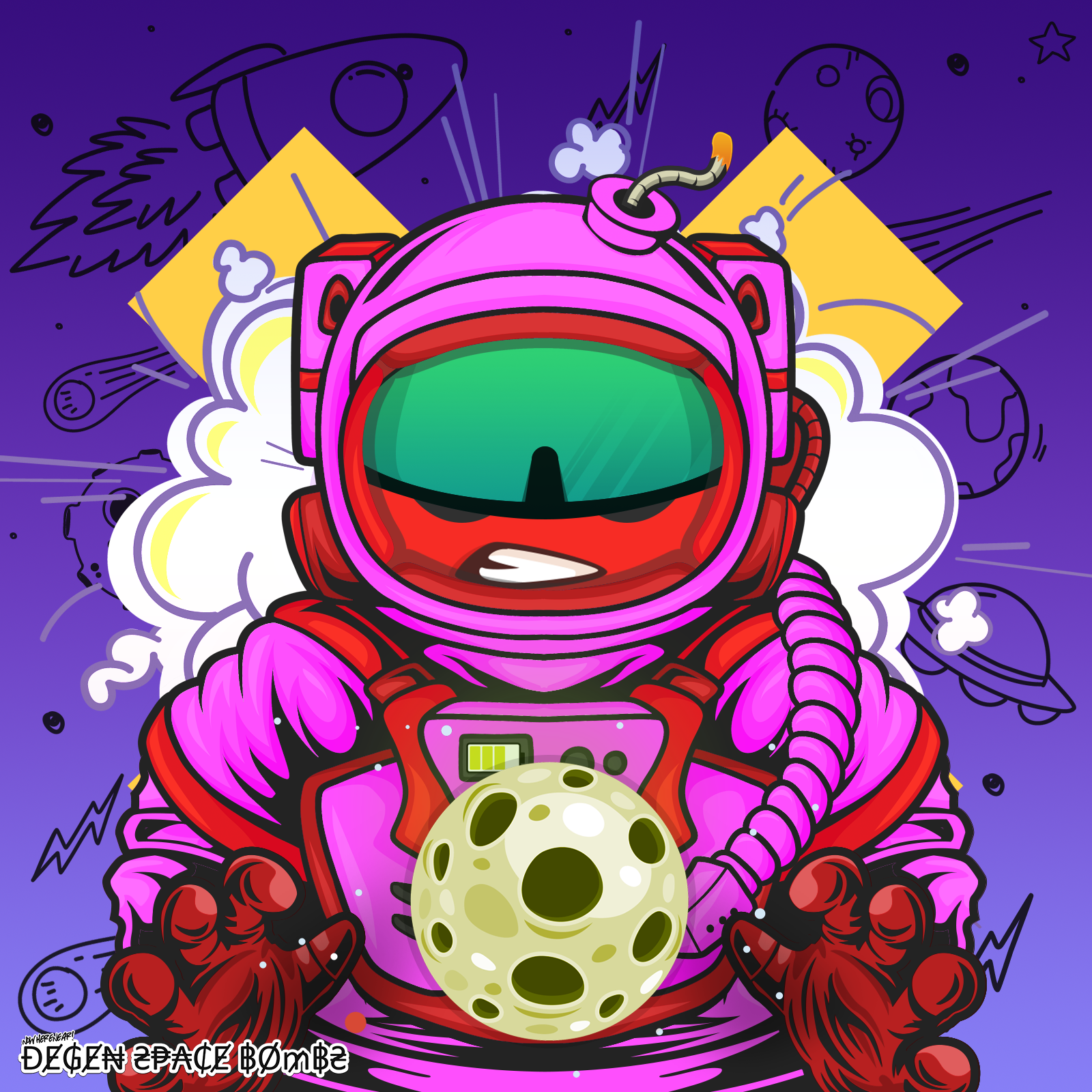 Degen Space Bombs #558