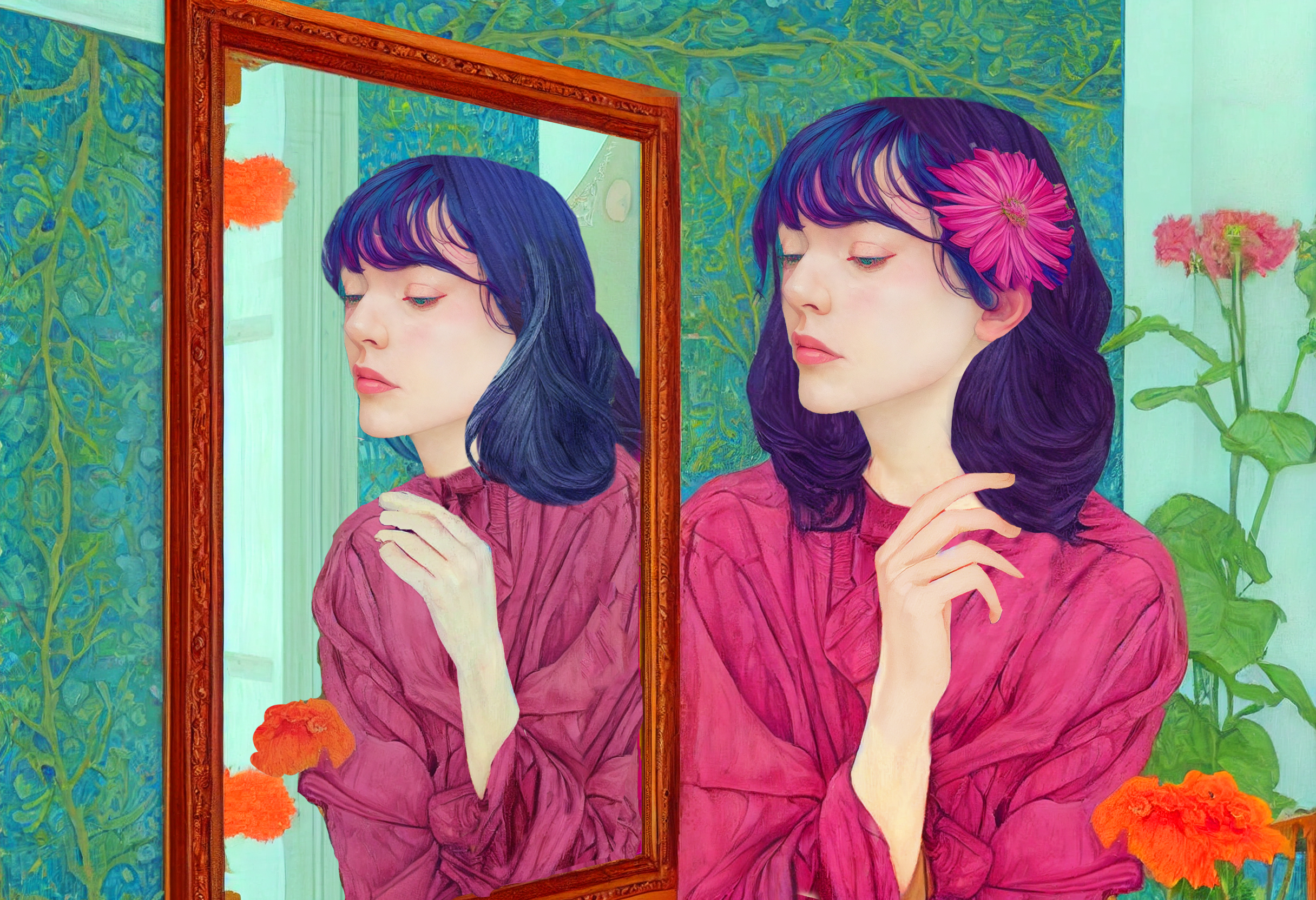 The mirror