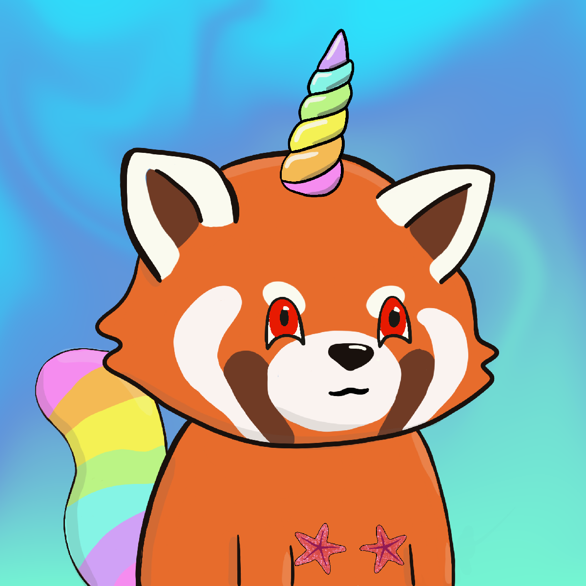 Okay Red Panda #6587