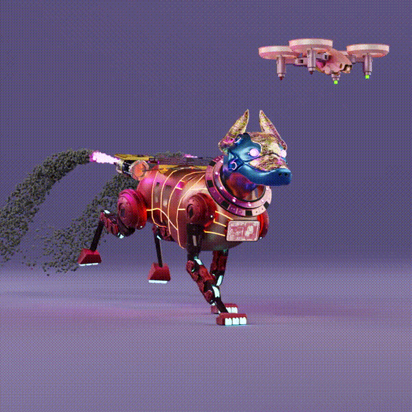 Beep Boop Robot Dogs #11684