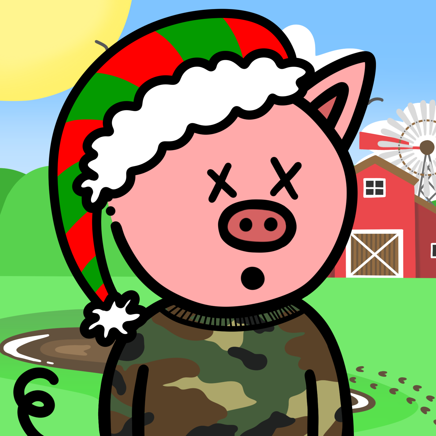 Piggies on the Farm #428