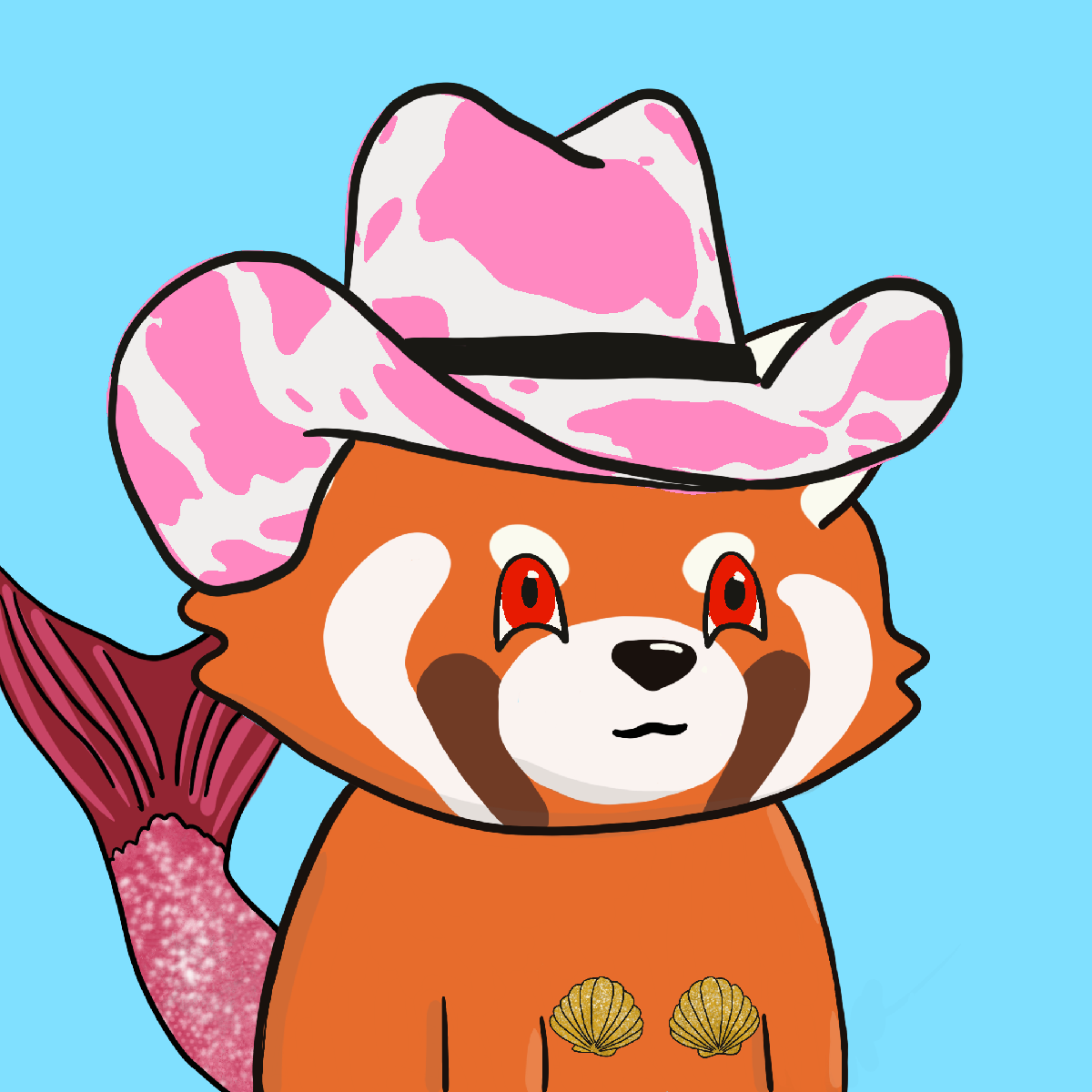 Okay Red Panda #7401